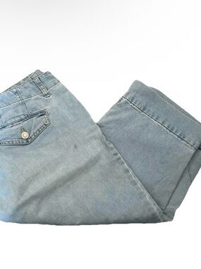 Women’s Bandolino Blue Capri Jeans Size 14
